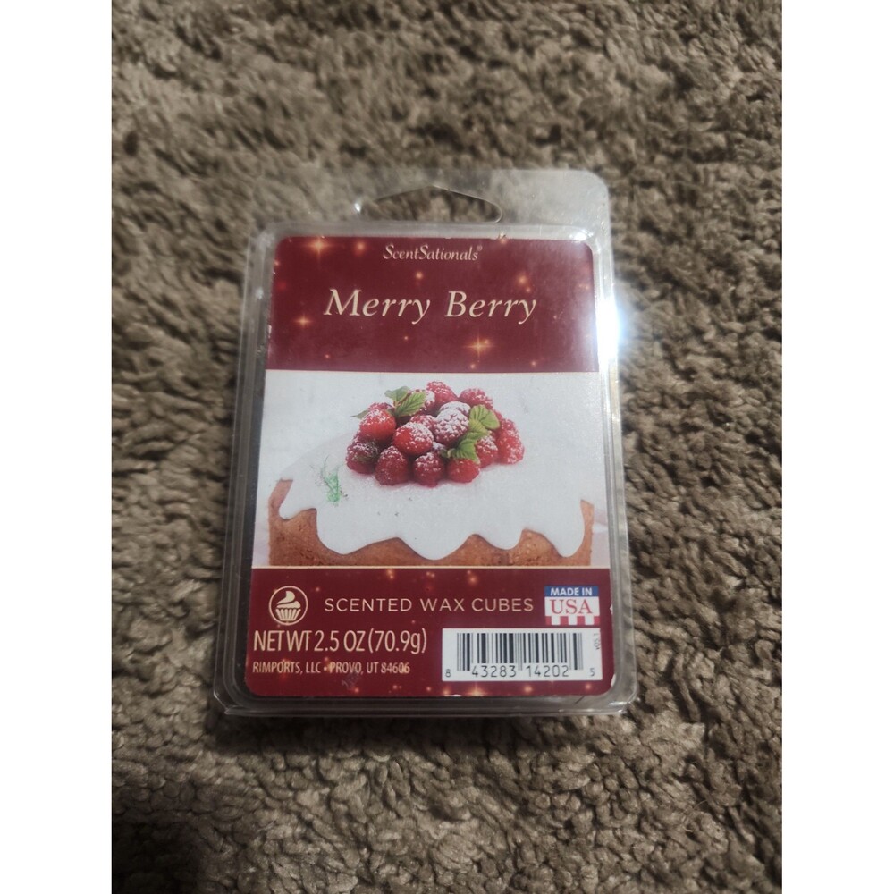 Merry Berry scented wax cubes